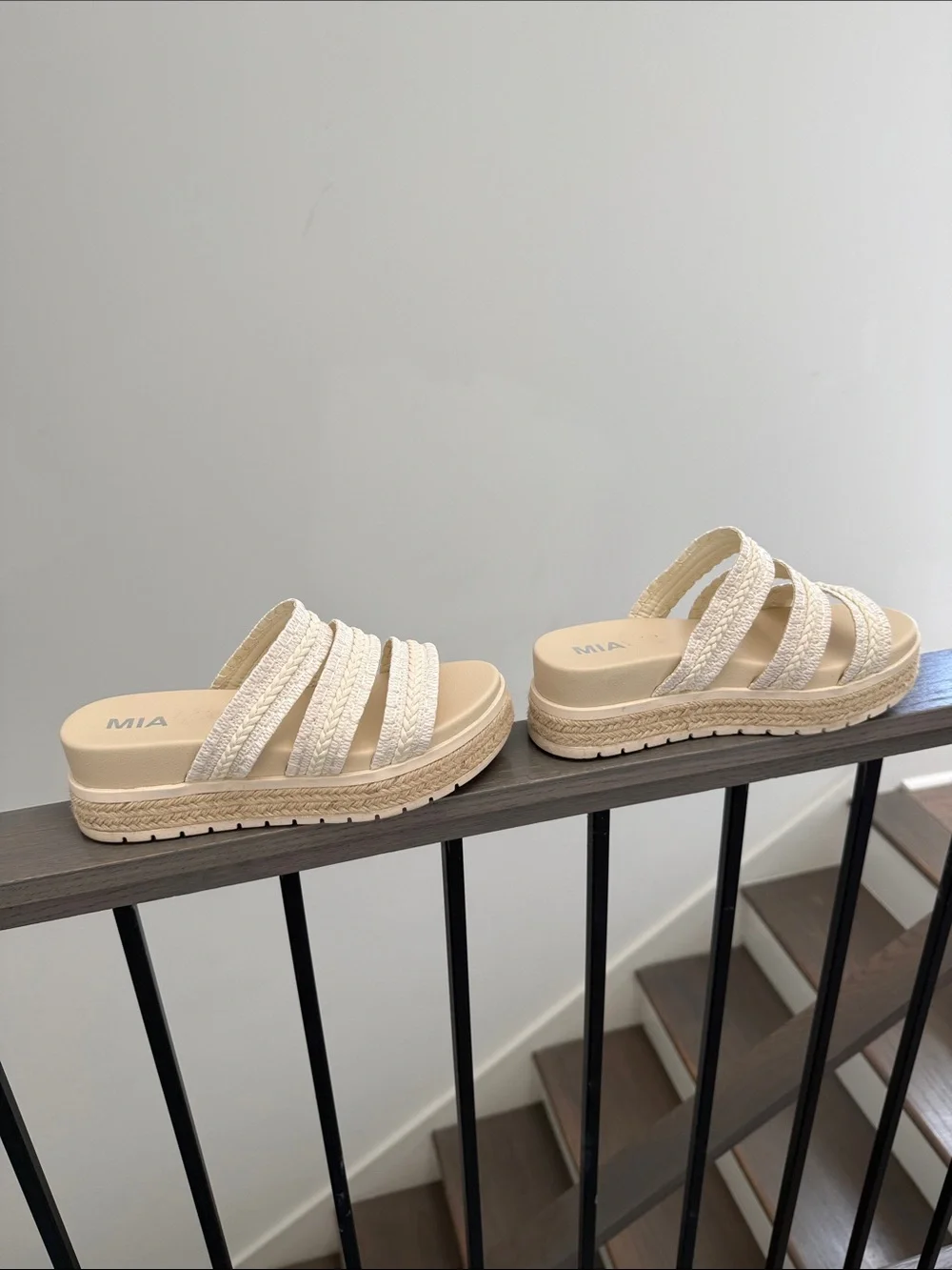 MIA times braided sandals